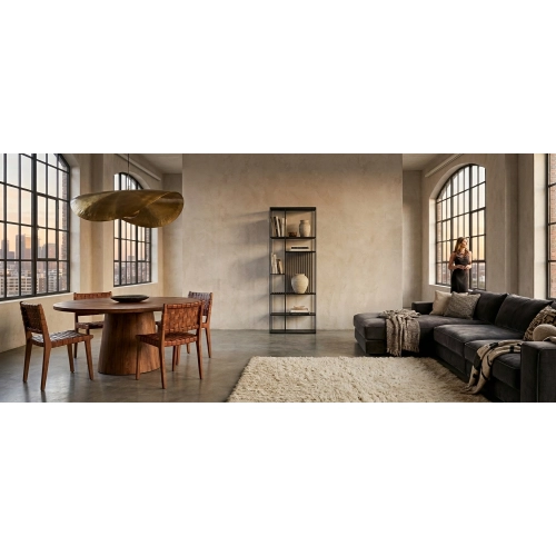 REGAŁ NA KSIĄŻKI METALOWE   RNK-186